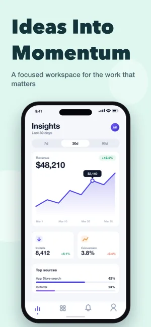 Launch Focus template preview 1